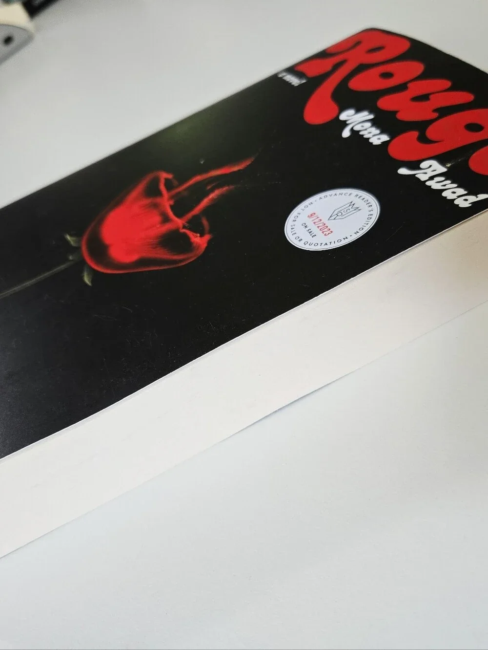Rouge by Mona Awad 2023 Advanced Readers Edition Trade Paperback